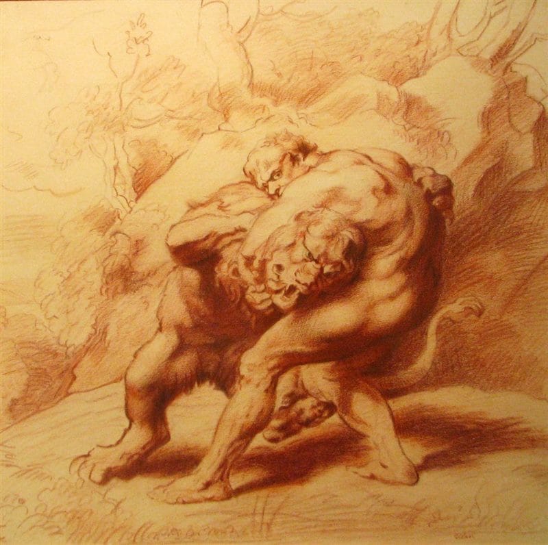 Картинки Геракл и немейский лев (65 фото) #45