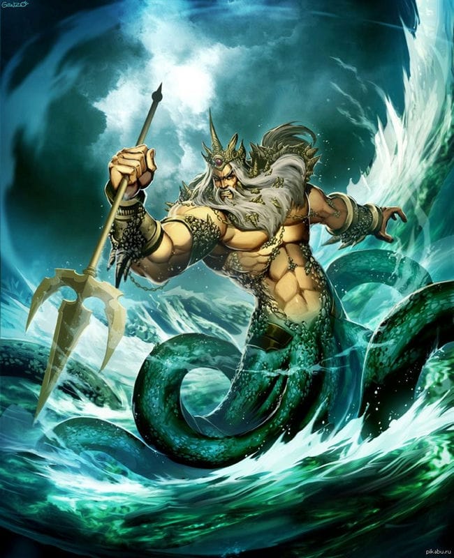 Картинки морской царь Нептун (65 фото) #15