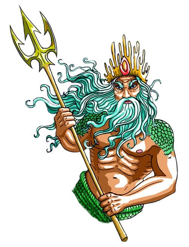 Картинки морской царь Нептун (65 фото) #16