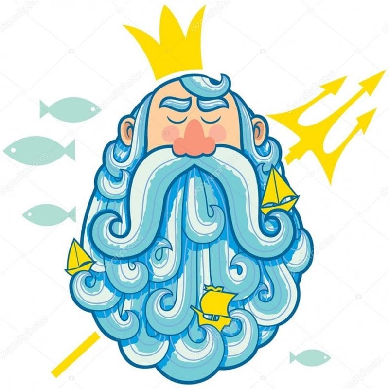 Картинки морской царь Нептун (65 фото) #28