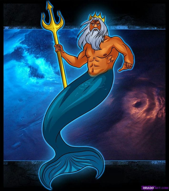 Картинки морской царь Нептун (65 фото) #7
