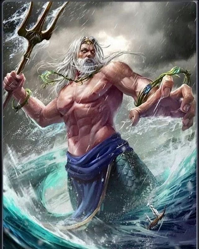 Картинки морской царь Нептун (65 фото) #56