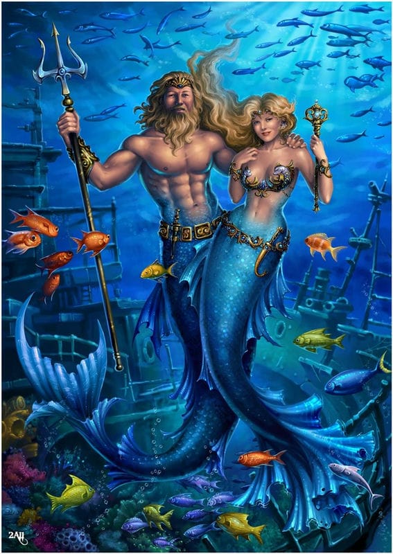 Картинки морской царь Нептун (65 фото) #61