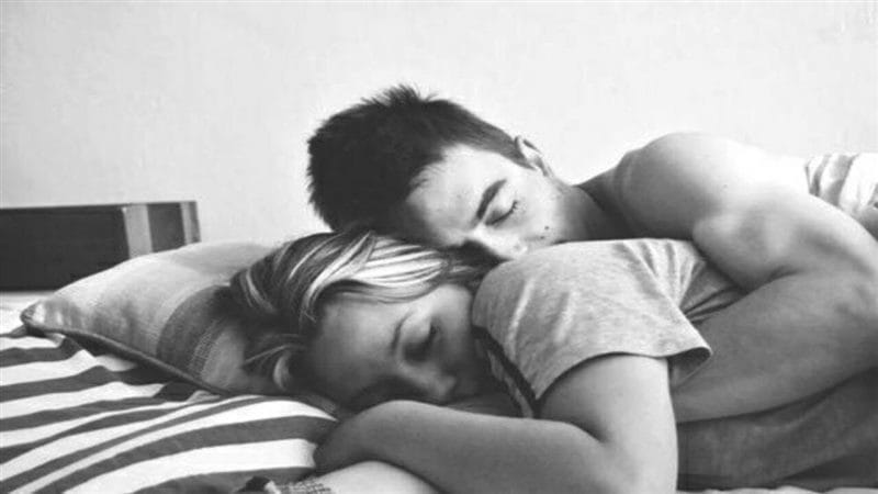 Картинки пары спят в обнимку (100 фото) #83