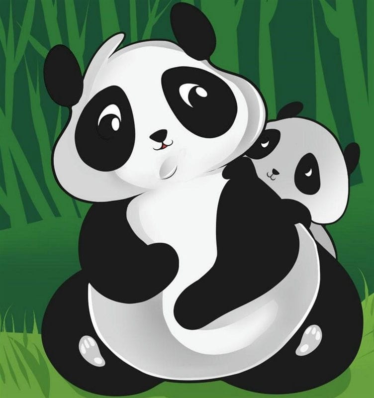 Картинки мультяшные панды (100 фото) #25