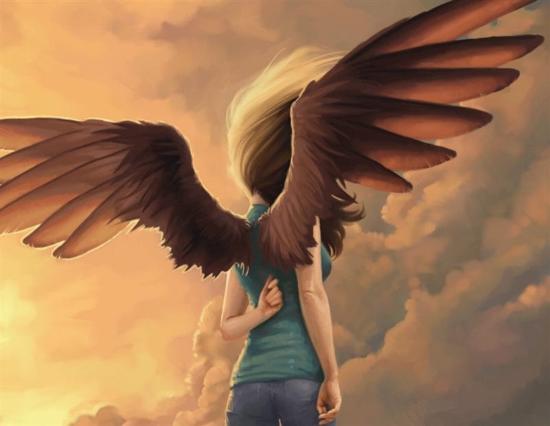 Картинки крылья ангела (100 фото) #54