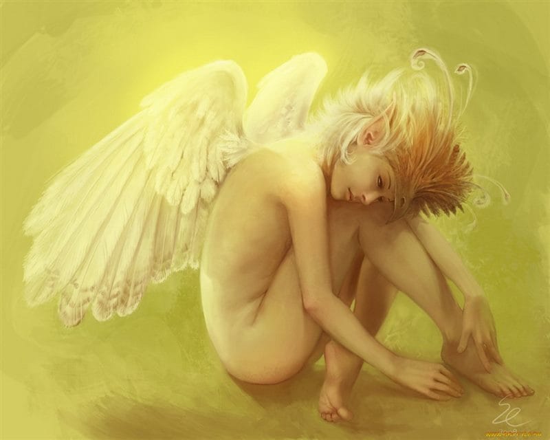 Картинки ангел мальчик (75 фото) #39