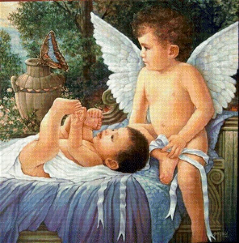 Картинки ангел мальчик (75 фото) #68