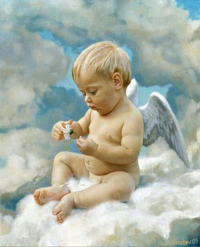 Картинки ангел мальчик (75 фото) #23