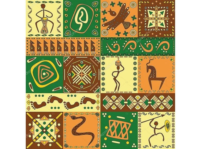 Картинки африканские орнаменты (100 фото) #77