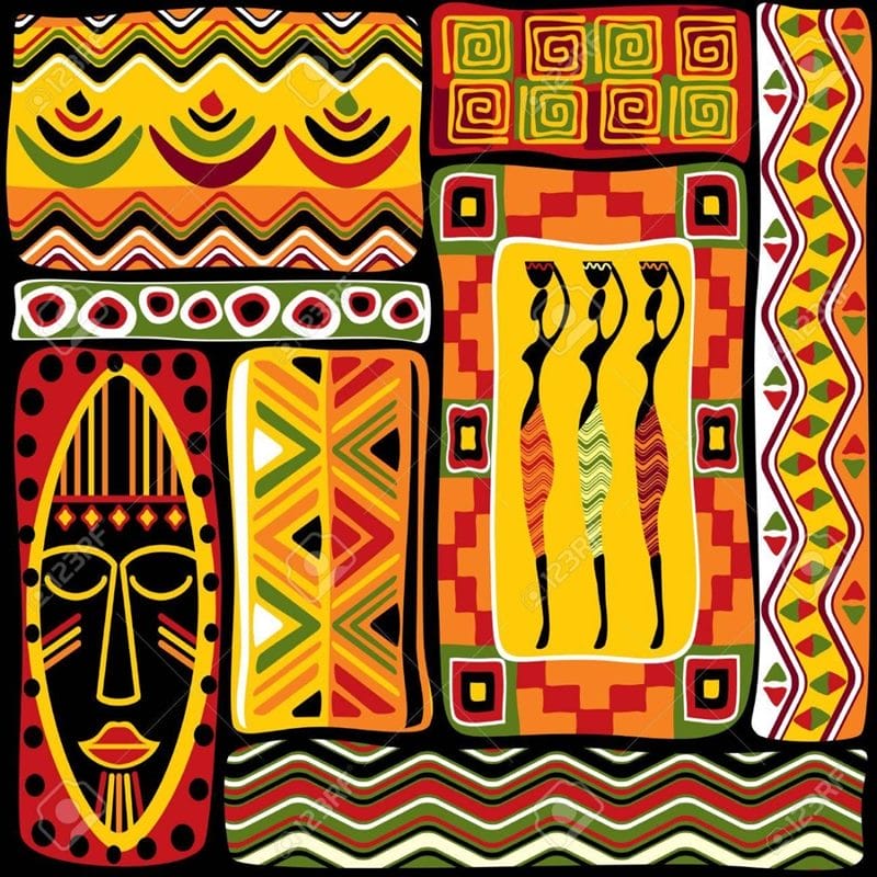 Картинки африканские орнаменты (100 фото) #94