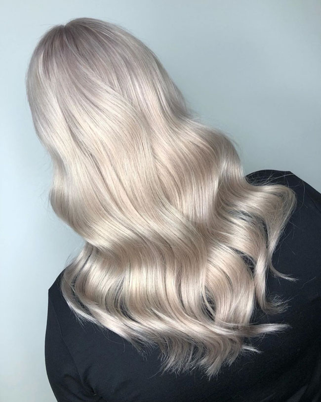 Пепельный цвет волос +150 фото на русый, темный, блонд