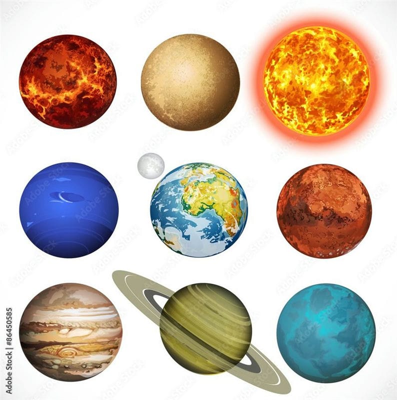 Картинки планеты Солнечной системы (100 фото) #46