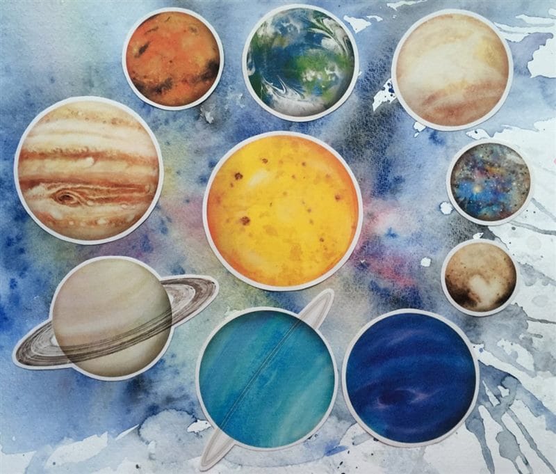 Картинки планеты Солнечной системы (100 фото) #12