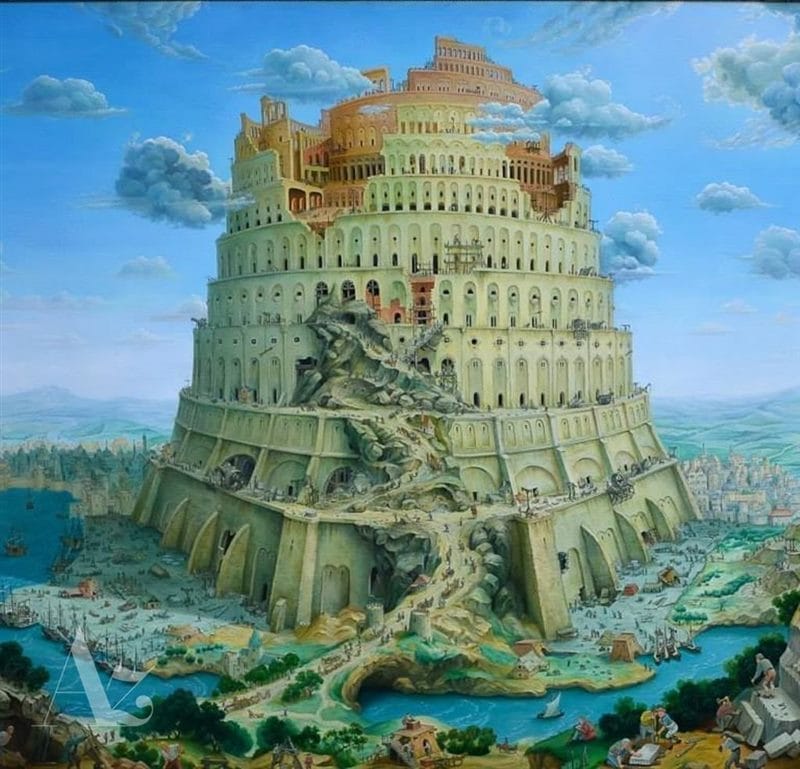 Картинки Вавилонская башня (60 фото) #31