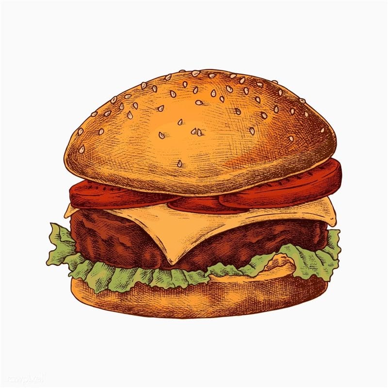 Картинки гамбургеры (100 фото) #7