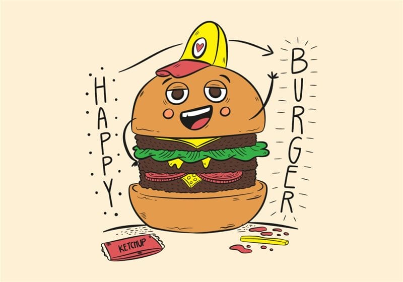 Картинки гамбургеры (100 фото) #58
