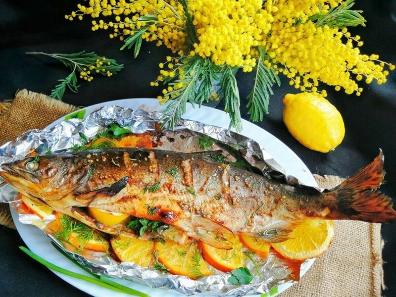 Картинки блюда из рыбы (100 фото) #96