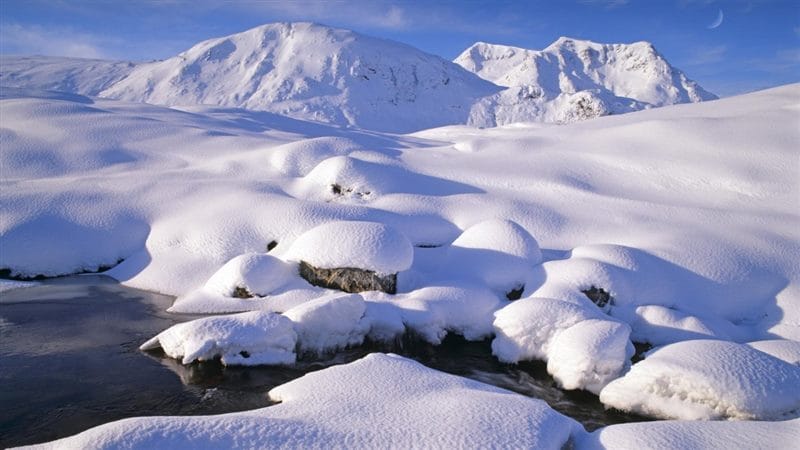 Картинки сугробы снега (60 фото) #35