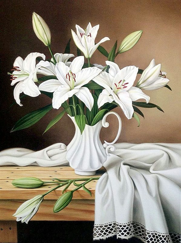 Картинки белые лилии (100 фото) #10