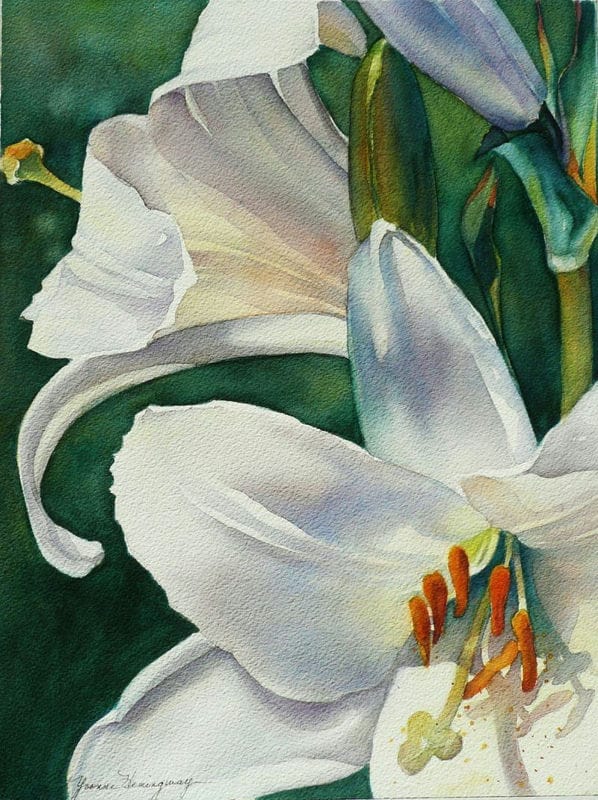 Картинки белые лилии (100 фото) #94
