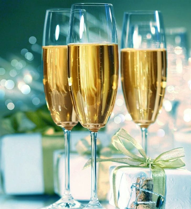 Картинки бокалы шампанского (100 фото) #36
