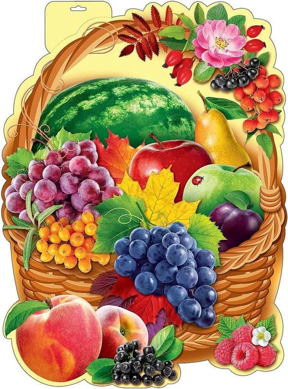 Картинки корзины фруктов (100 фото) #86