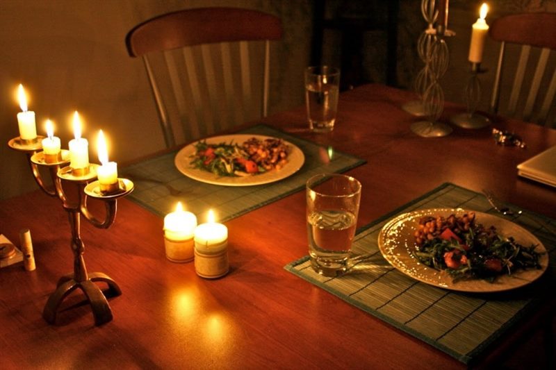 Картинки ужин при свечах (100 фото) #2