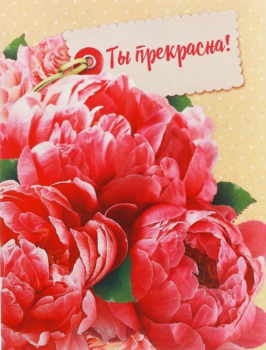 117 красивых открыток с букетами цветов #1