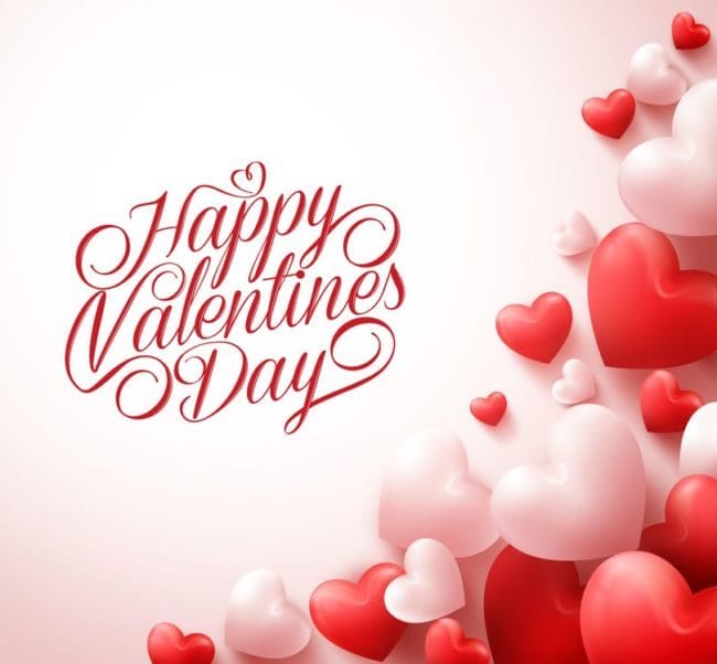 С днем святого Валентина! 240 открыток на 14 февраля #111