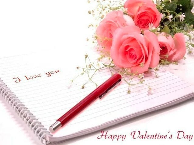 С днем святого Валентина! 240 открыток на 14 февраля #109