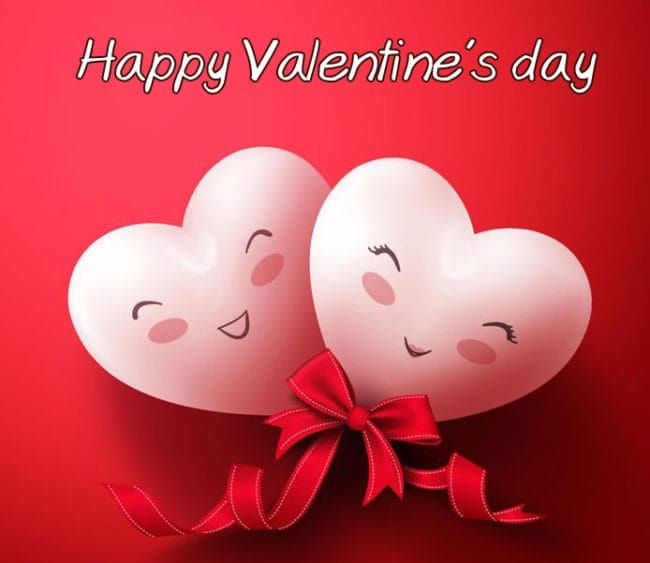 С днем святого Валентина! 240 открыток на 14 февраля #108