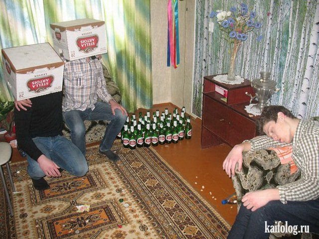 200 прикольных картинок с алкашами и про алкоголиков #159