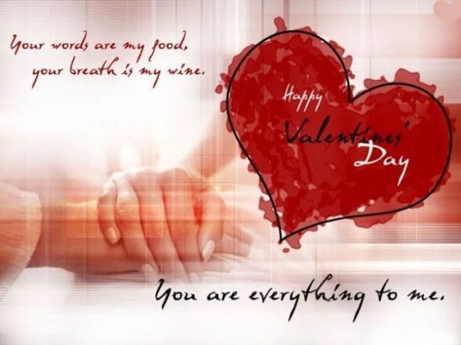 С днем святого Валентина! 240 открыток на 14 февраля #103