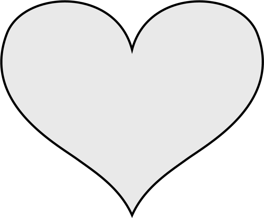 110 шаблонов сердечек для вырезания #42