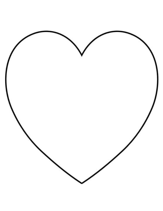 110 шаблонов сердечек для вырезания #62
