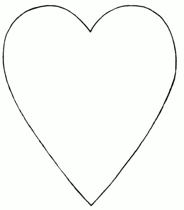 110 шаблонов сердечек для вырезания #61