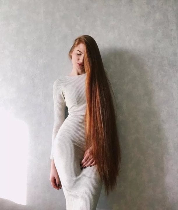 Девушки с длинными волосами (110 фото) #10