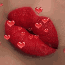 180 гиф анимаций с поцелуями #37
