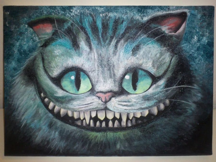 160 картинок с Чеширским Котом из Алисы в Стране Чудес #4