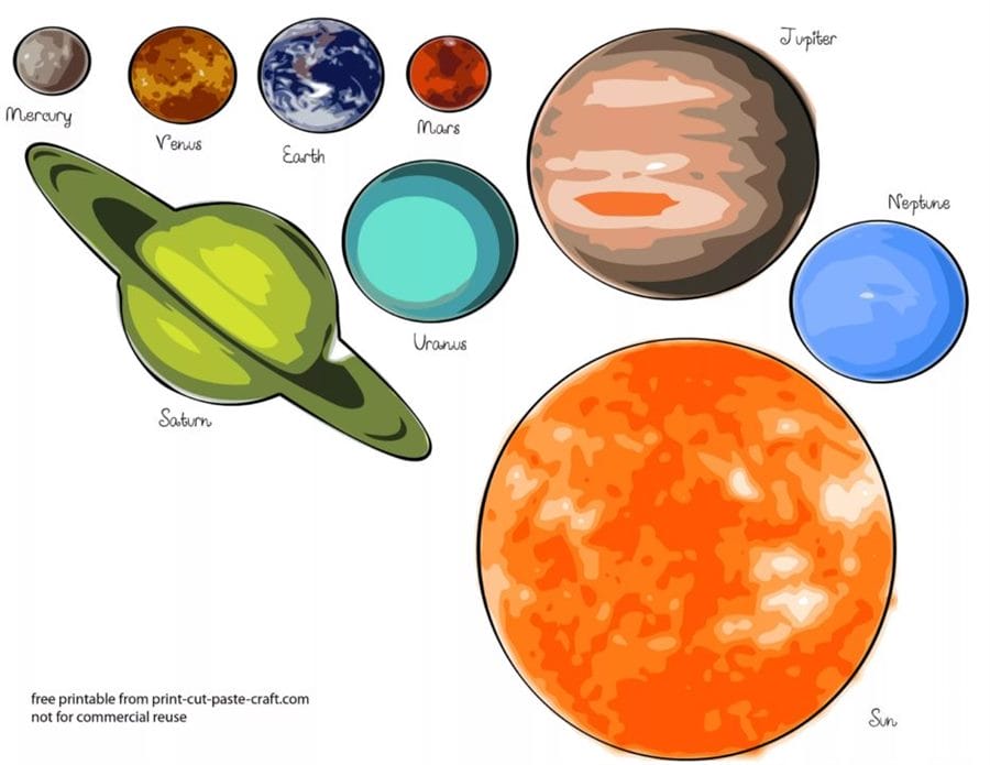 90 картинок и рисунков с планетами солнечной системы #88