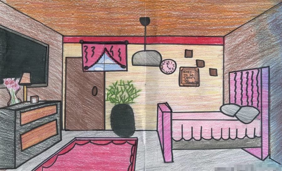 Интерьеры комнаты: 110 рисунков #16