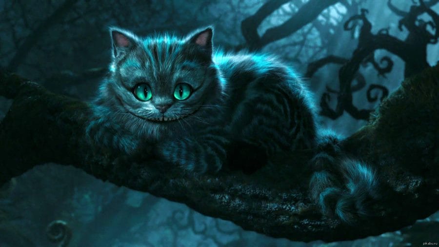 160 картинок с Чеширским Котом из Алисы в Стране Чудес #160