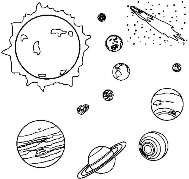 90 картинок и рисунков с планетами солнечной системы #77