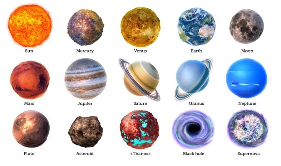 90 картинок и рисунков с планетами солнечной системы #69