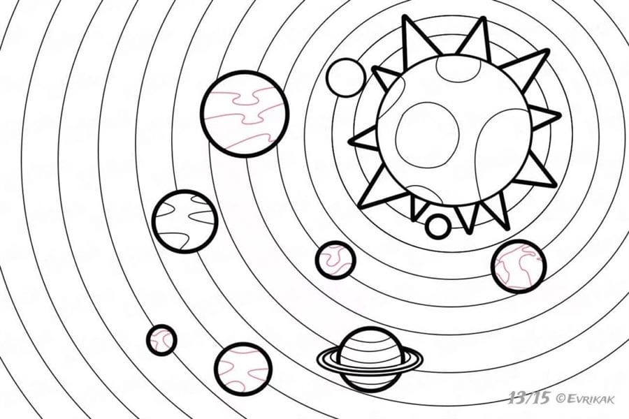 90 картинок и рисунков с планетами солнечной системы #52