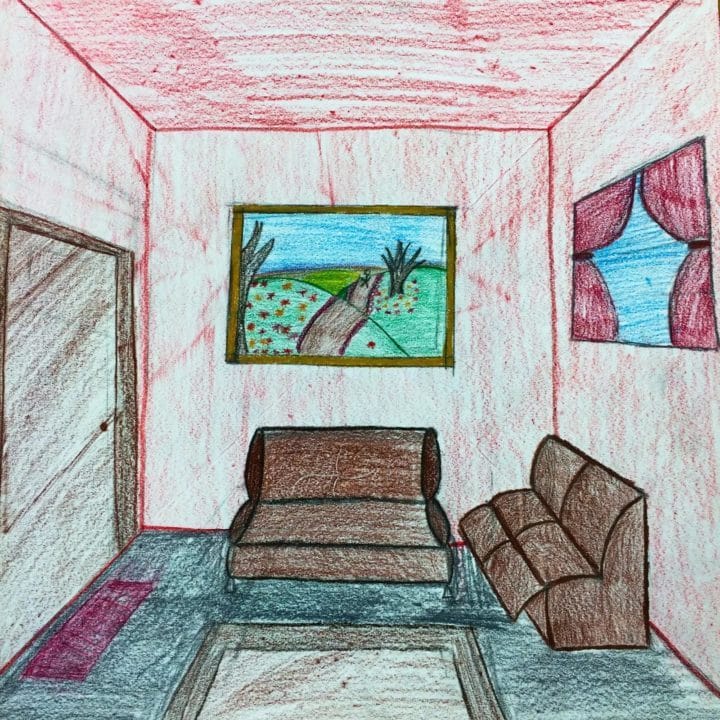 Интерьеры комнаты: 110 рисунков #62