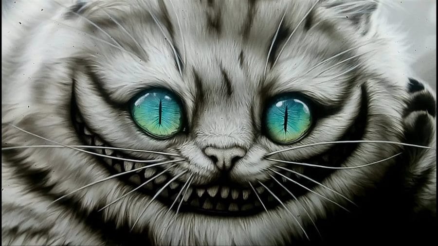 160 картинок с Чеширским Котом из Алисы в Стране Чудес #76