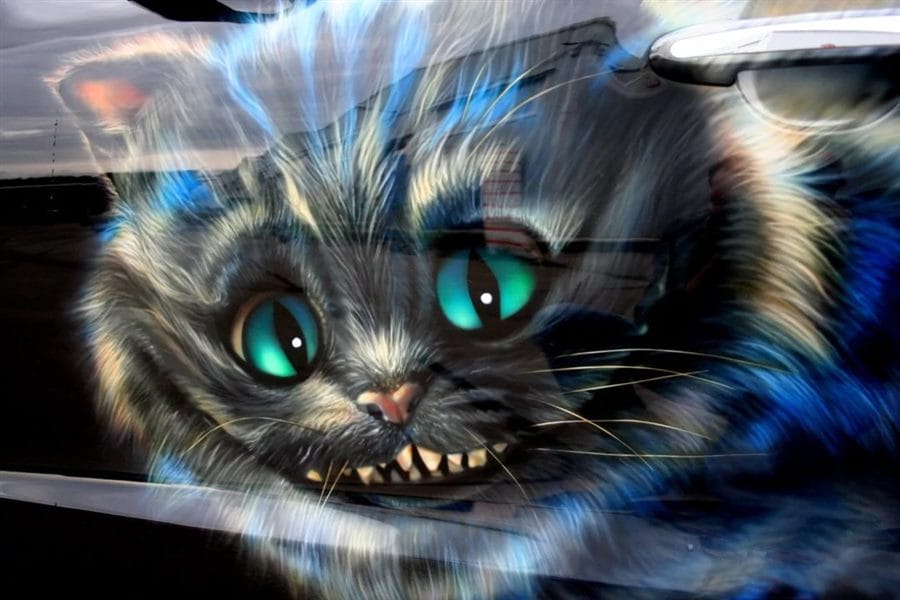160 картинок с Чеширским Котом из Алисы в Стране Чудес #27