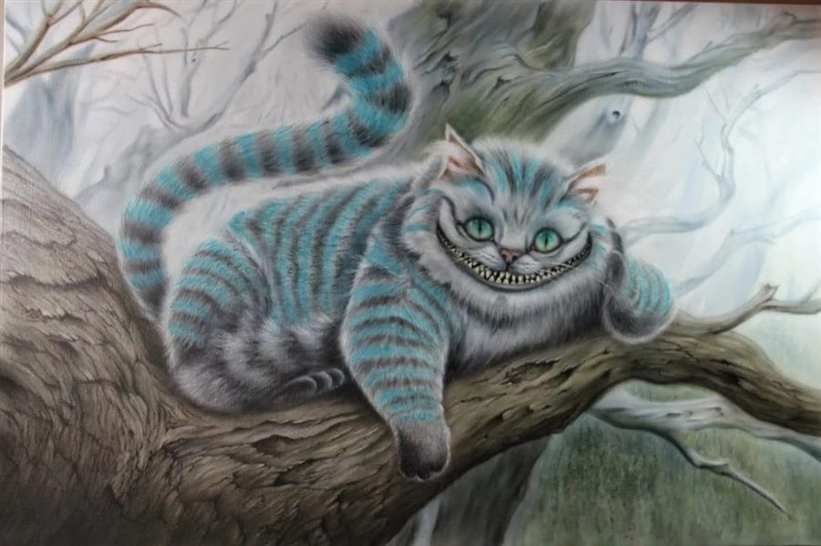 160 картинок с Чеширским Котом из Алисы в Стране Чудес #23
